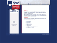 Tablet Screenshot of 3dcservices.com